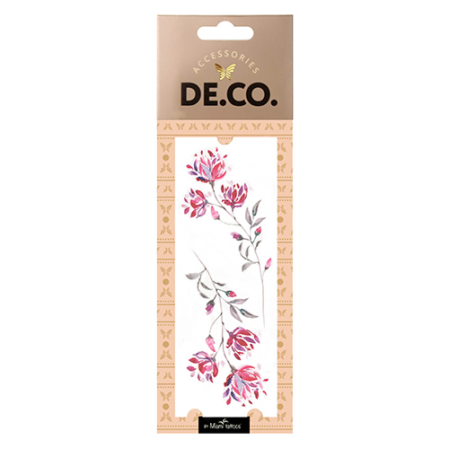 Татуировка для тела DECO. WATERCOLOR STORY by Miami tattoos переводная Floral splash
Татуировка для тела DECO. WATERCOLOR STORY by Miami tattoos переводная Floral splash