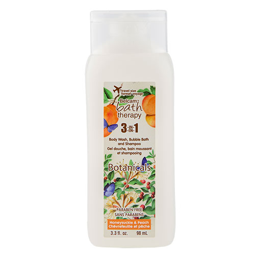 Гель для душа, пена для ванны, шампунь для волос BATH THERAPY BOTANICALS 3 в 1 Жимолость и Персик 98 мл
Гель для душа, пена для ванны, шампунь для волос BATH THERAPY BOTANICALS 3 в 1 Жимолость и Персик 98 мл