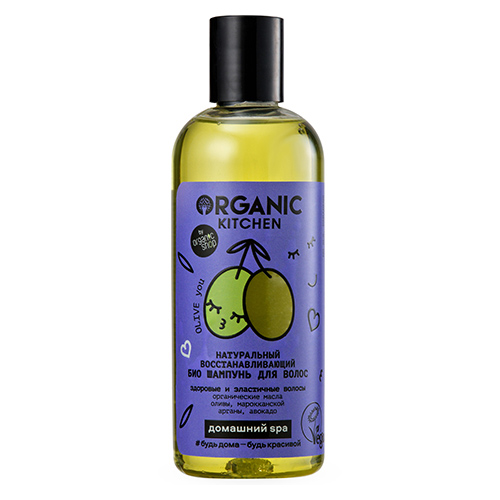 Шампунь для волос ORGANIC KITCHEN с органическим маслом оливы восстанавливающий 270 мл
Шампунь для волос ORGANIC KITCHEN с органическим маслом оливы восстанавливающий 270 мл