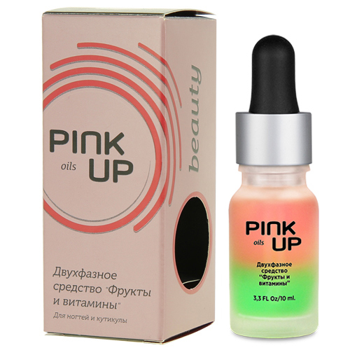 Средство для ногтей и кутикулы PINK UP BEAUTY OILS Фрукты и витамины двухфазное 10 мл
Средство для ногтей и кутикулы PINK UP BEAUTY OILS Фрукты и витамины двухфазное 10 мл