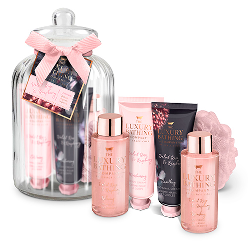 Набор подарочный женский THE LUXURY BATHING BY GRACE COLE VELVET ROSE & RASPBERRY пена для ванны 100 мл, крем для тела 50 мл, гель для душа 100 мл, крем для рук и ногтей 50 мл, мочалка
Набор подарочный женский THE LUXURY BATHING BY GRACE COLE VELVET ROSE & RASPBERRY пена для ванны 100 мл, крем для тела 50 мл, гель для душа 100 мл, крем для рук и ногтей 50 мл, мочалка