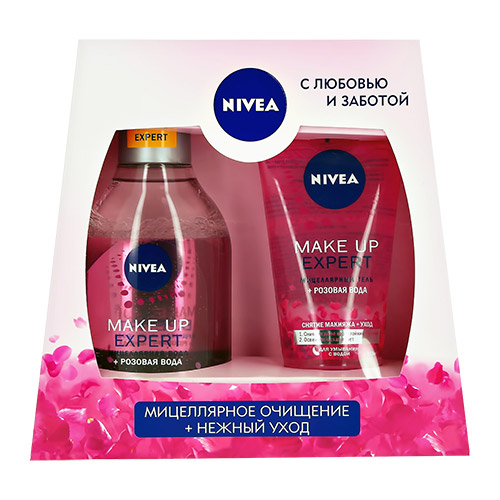 Набор подарочный женский NIVEA с розовой водой мицеллярная вода 400 мл, мицеллярный гель 150 мл
Набор подарочный женский NIVEA с розовой водой мицеллярная вода 400 мл, мицеллярный гель 150 мл