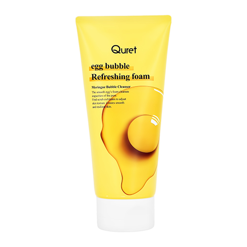 Пенка для умывания QURET EGG BUBBLE с мембраной яичной скорлупы освежающая 170 г
Пенка для умывания QURET EGG BUBBLE с мембраной яичной скорлупы освежающая 170 г