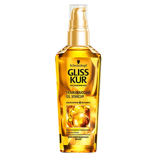 Эликсир для волос GLISS KUR OIL NUTRITIVE Ухаживающий для сухих и сильно поврежденных волос 75 мл
Эликсир для волос GLISS KUR OIL NUTRITIVE Ухаживающий для сухих и сильно поврежденных волос 75 мл