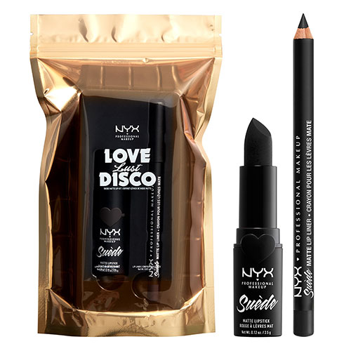 Набор для губ NYX PROFESSIONAL MAKEUP LOVE LUST DISCO помада+ карандаш Suede Matte тон 06
Набор для губ NYX PROFESSIONAL MAKEUP LOVE LUST DISCO помада+ карандаш Suede Matte тон 06