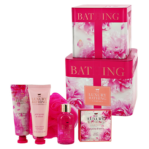 Набор подарочный женский THE LUXURY BATHING BY GRACE COLE PINK PEONY & VETIVER гель для душа 50 мл, крем для тела 50 мл, крем для рук и ногтей 50 мл, мыло 100 г, мочалка
Набор подарочный женский THE LUXURY BATHING BY GRACE COLE PINK PEONY & VETIVER гель для душа 50 мл, крем для тела 50 мл, крем для рук и ногтей 50 мл, мыло 100 г, мочалка