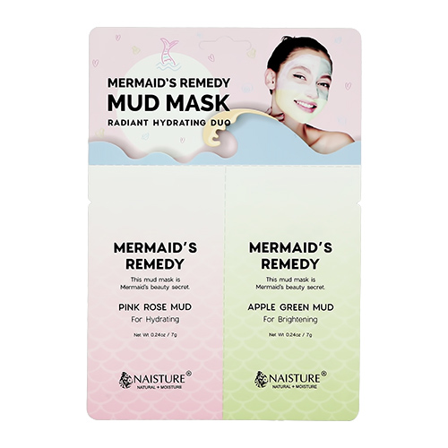 Маска для лица NAISTURE MERMAIDS REMEDY грязевая увлажняющая, для сияния кожи 7 г x 2 шт
Маска для лица NAISTURE MERMAIDS REMEDY грязевая увлажняющая, для сияния кожи 7 г x 2 шт