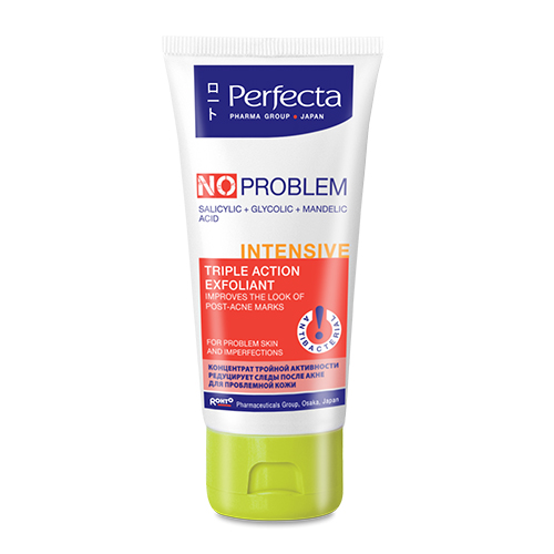 Концентрат для лица PERFECTA NO PROBLEM intensive нормализирующий отшелушивающий тройного действия 50 мл
Концентрат для лица PERFECTA NO PROBLEM intensive нормализирующий отшелушивающий тройного действия 50 мл