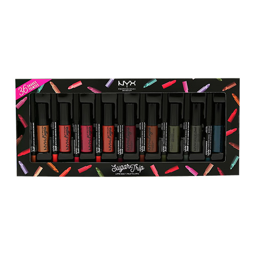 Набор подарочный женский NYX PROFESSIONAL MAKEUP SUGAR TRIP 18 тонов помад для губ, 18 тонов карандашей для губ
Набор подарочный женский NYX PROFESSIONAL MAKEUP SUGAR TRIP 18 тонов помад для губ, 18 тонов карандашей для губ