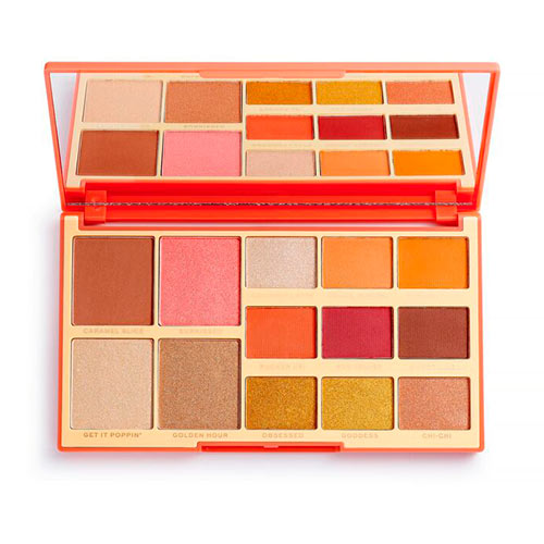 Палетка теней для век и лица, румяна, хайлайтер, бронзер REVOLUTION RACHEL LEARY GODDESS-ON-THE-GO Face And Shadow Palette
Палетка теней для век и лица, румяна, хайлайтер, бронзер REVOLUTION RACHEL LEARY GODDESS-ON-THE-GO Face And Shadow Palette