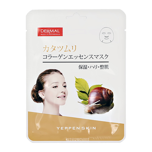 Маска для лица DERMAL YEPPEN SKIN с коллагеном и экстрактом секрета улитки для упругости кожи 23 г
Маска для лица DERMAL YEPPEN SKIN с коллагеном и экстрактом секрета улитки для упругости кожи 23 г