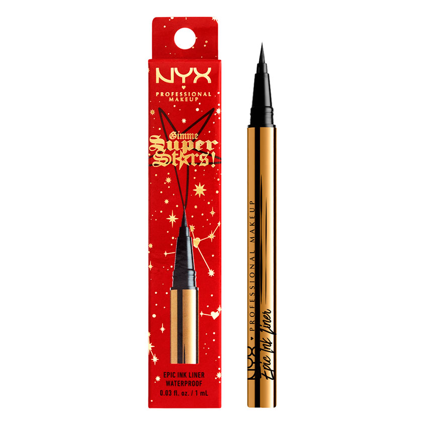 Подводка-лайнер для глаз NYX PROFESSIONAL MAKEUP GIMME SUPER STARS! EPIC INK LINER тон 01
Подводка-лайнер для глаз NYX PROFESSIONAL MAKEUP GIMME SUPER STARS! EPIC INK LINER тон 01