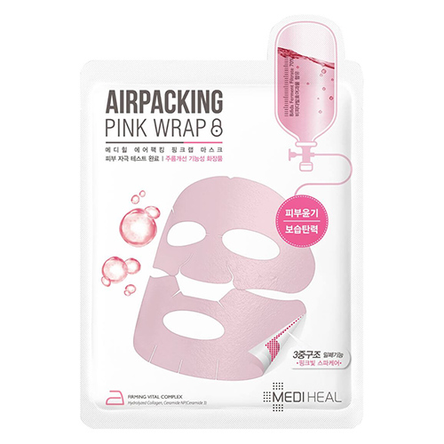 Маска для лица MEDIHEAL AIRPACKING pink wrap с коллагеном и керамидами фольгированная 18 мл
Маска для лица MEDIHEAL AIRPACKING pink wrap с коллагеном и керамидами фольгированная 18 мл