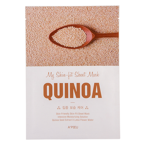 Маска для лица APIEU MY SKIN-FIT SHEET MASK с экстрактом киноа для эластичности кожи 25 г
Маска для лица APIEU MY SKIN-FIT SHEET MASK с экстрактом киноа для эластичности кожи 25 г