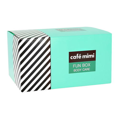 Набор подарочный женский CAFE MIMI FUN BOX крем для тела 100 мл, шипучая соль для ванны 100 г, мыло 100 г, мочалка
Набор подарочный женский CAFE MIMI FUN BOX крем для тела 100 мл, шипучая соль для ванны 100 г, мыло 100 г, мочалка