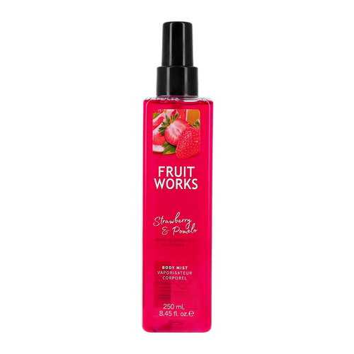 Мист для тела FRUIT WORKS STRAWBERRY & POMELO c миндальным маслом и витамином E 250 мл
Мист для тела FRUIT WORKS STRAWBERRY & POMELO c миндальным маслом и витамином E 250 мл