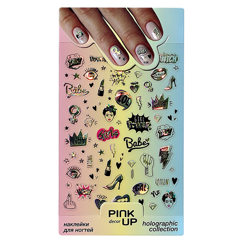 Наклейки для ногтей PINK UP DECOR HOLOGRAPHY переводные тон 698
Наклейки для ногтей PINK UP DECOR HOLOGRAPHY переводные тон 698