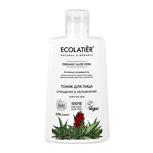 Тоник для лица ECOLATIER ORGANIC ALOE VERA очищение и увлажнение для чувствительной кожи 250 мл
Тоник для лица ECOLATIER ORGANIC ALOE VERA очищение и увлажнение для чувствительной кожи 250 мл
