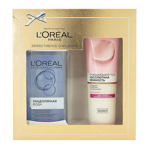 Набор подарочный женский LOREAL SKIN EXPERT для сухой и чувствительной кожи мицеллярная вода 200 мл, гель для умывания 150 мл
Набор подарочный женский LOREAL SKIN EXPERT для сухой и чувствительной кожи мицеллярная вода 200 мл, гель для умывания 150 мл