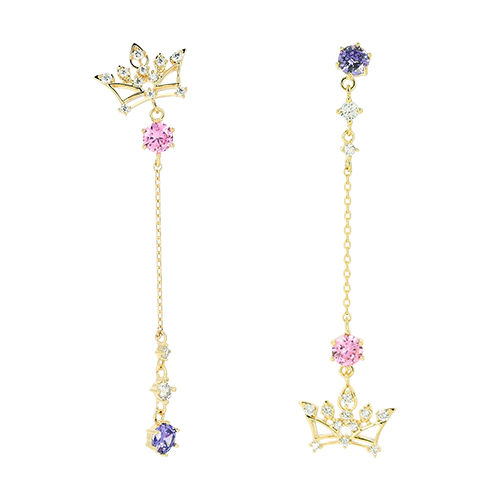 Серьги LADY PINK SIMPLY ELEGANT