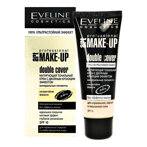 Крем тональный для лица EVELINE ART PROFESSIONAL MAKE-UP матирующий тон слоновая кость
Крем тональный для лица EVELINE ART PROFESSIONAL MAKE-UP матирующий тон слоновая кость