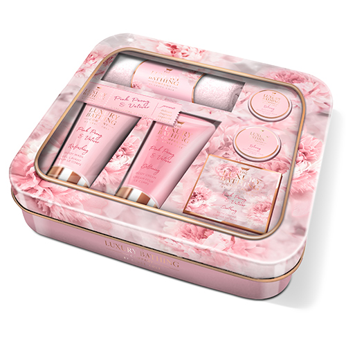 Набор подарочный женский THE LUXURY BATHING BY GRACE COLE PINK PEONY & VETIVER шипучее средство для ванны 2x25 г, соль для ванны 80 г, гель для душа 75 мл, крем для тела 75 мл, полотенце
Набор подарочный женский THE LUXURY BATHING BY GRACE COLE PINK PEONY & VETIVER шипучее средство для ванны 2x25 г, соль для ванны 80 г, гель для душа 75 мл, крем для тела 75 мл, полотенце