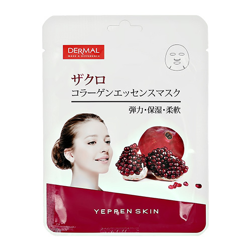 Маска для лица DERMAL YEPPEN SKIN с коллагеном и экстрактом граната восстанавливающая 23 г
Маска для лица DERMAL YEPPEN SKIN с коллагеном и экстрактом граната восстанавливающая 23 г