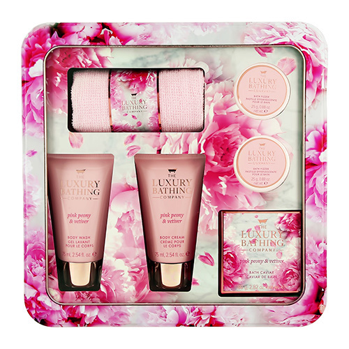 Набор подарочный женский THE LUXURY BATHING BY GRACE COLE PINK PEONY & VETIVER шипучее средство для ванны 2x25 г, соль для ванны 80 г, гель для душа 75 мл, крем для тела 75 мл, полотенце
Набор подарочный женский THE LUXURY BATHING BY GRACE COLE PINK PEONY & VETIVER шипучее средство для ванны 2x25 г, соль для ванны 80 г, гель для душа 75 мл, крем для тела 75 мл, полотенце