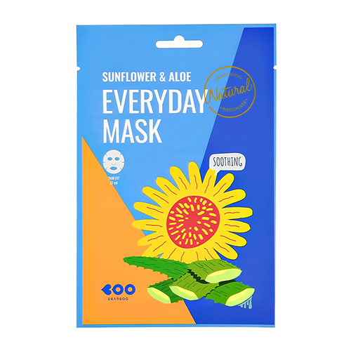 Маска для лица DEARBOO EVERYDAY MASK с экстрактом подсолнечника и алоэ вера успокаивающая 27 мл
Маска для лица DEARBOO EVERYDAY MASK с экстрактом подсолнечника и алоэ вера успокаивающая 27 мл
