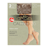 Носки женские `OMSA` `CALZINO` CLASSICO Daino 20 den