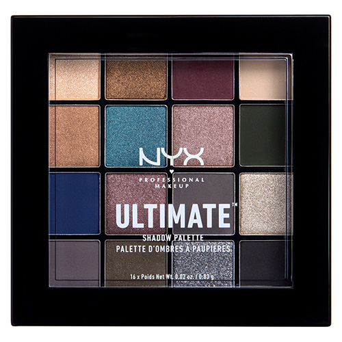 Палетка теней для век `NYX PROFESSIONAL MAKEUP` ULTIMATE тон Ash