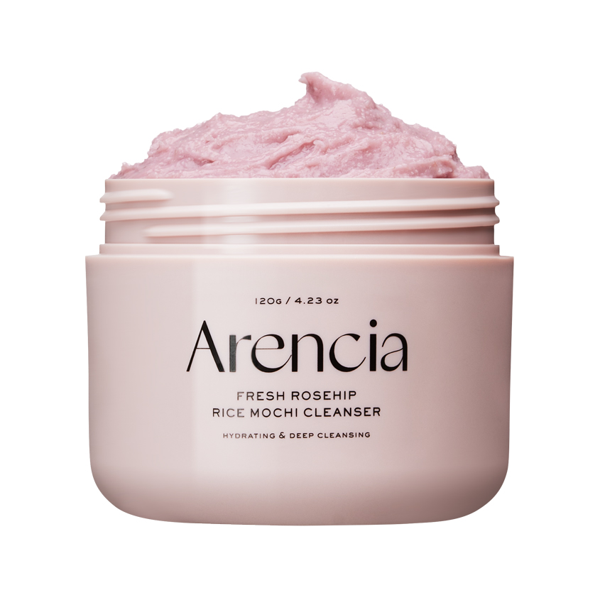 Пенка для умывания `ARENCIA` RICE MOCHI с экстрактом шиповника 120 г