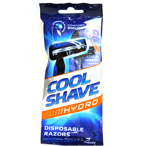 

Станок для бритья COOL SHAVE HYDRO одноразовый мужской с двойным лезвием 3 шт