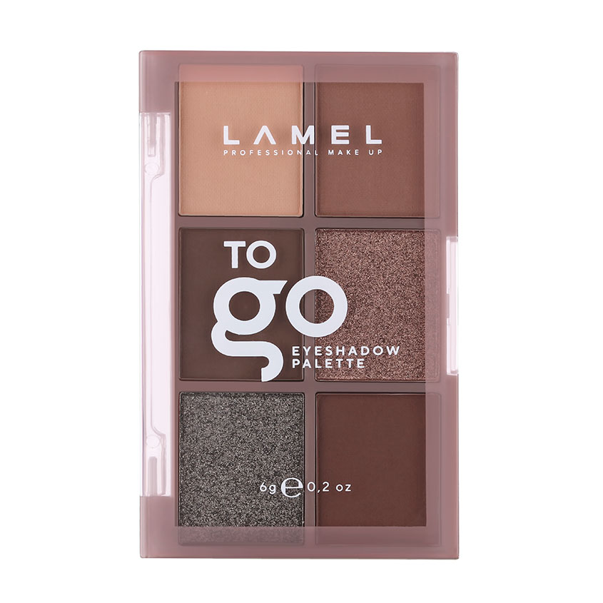 

Набор теней для век LAMEL PROFESSIONAL TO GO EYESHADOW PALETTE тон 402