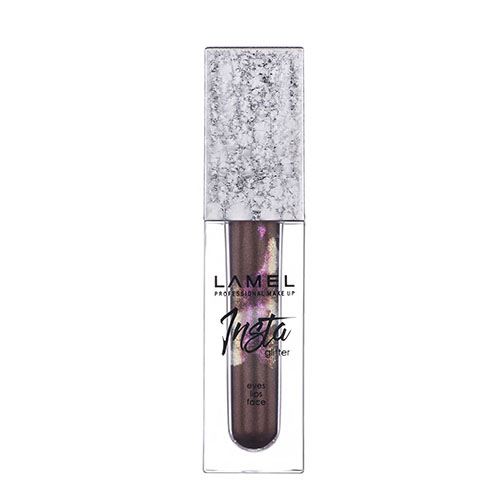 

Глиттер для лица LAMEL PROFESSIONAL INSTA LIQUID EYESHADOW жидкий тон 406
