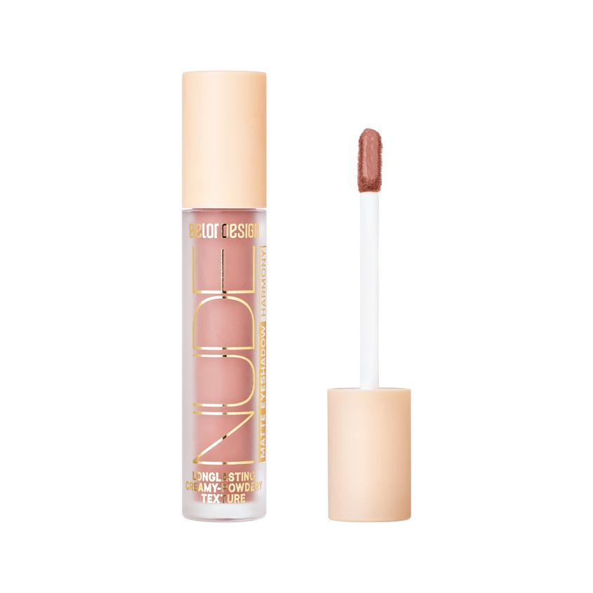 Тени для век матовые BELORDESIGN NUDE HARMONY тон 3