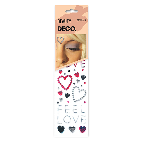 

Кристаллы для лица и тела DECO. CRYSTALS by Miami tattoos Feel love