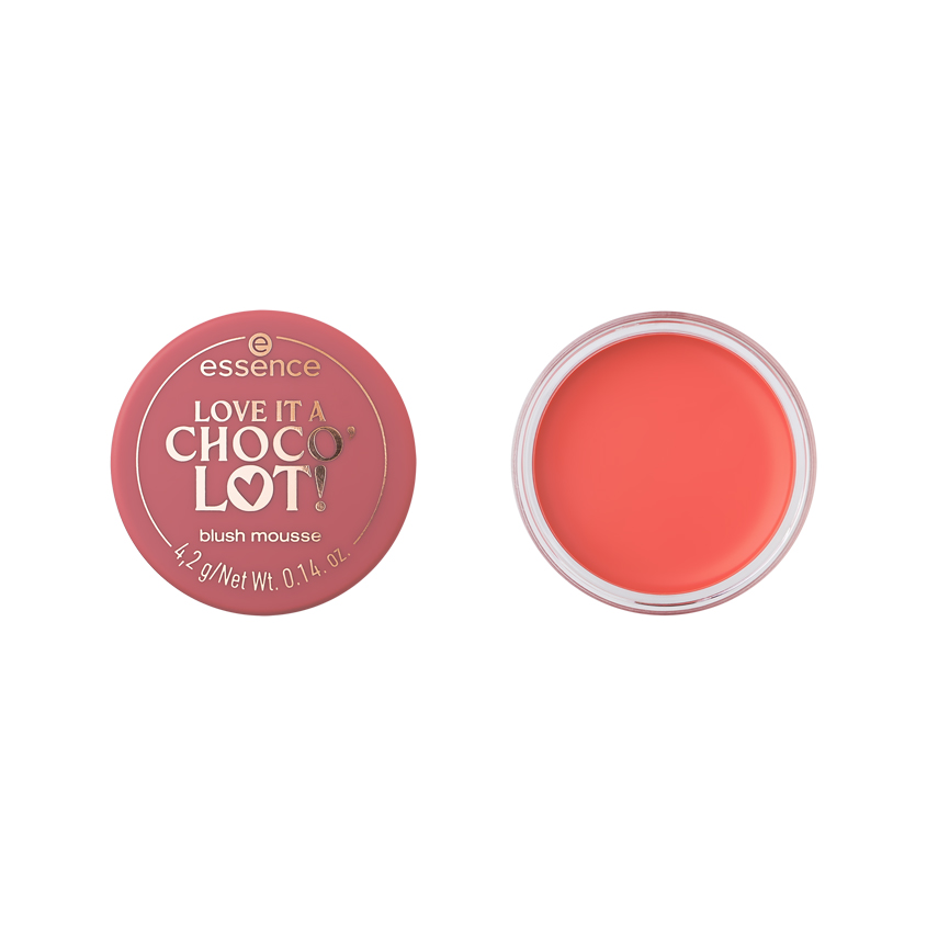 Румяна для лица `ESSENCE` LOVE IT A CHOCO` LOT! кремовые полуматовые тон 01 Chocoholic`s dream!