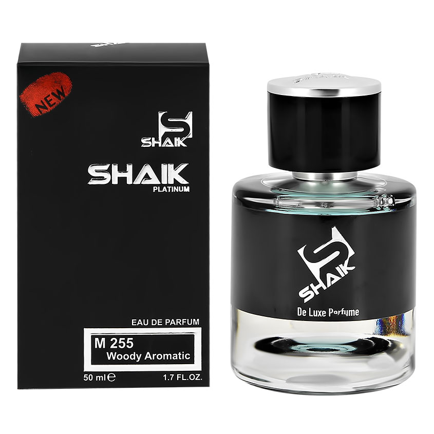 Парфюмерная вода SHAIK DE LUXE PERFUME M 255 woody aromaticмуж. 50 мл
