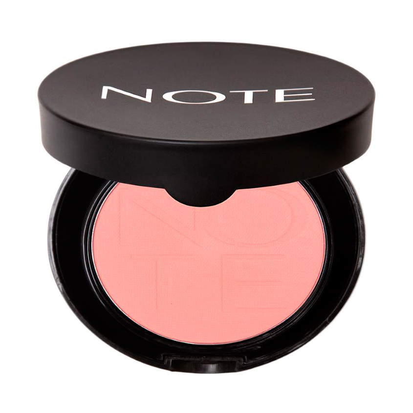 Румяна для лица NOTE LUMINOUS SILK COMPACT BLUSHER с эффектом сияния тон 01 компактная пудра с эффектом сияния luminous silk compact powder 10 гр