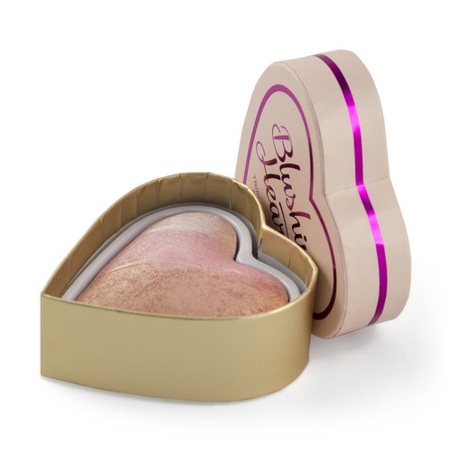 

Румяна для лица I HEART REVOLUTION BLUSHING HEARTS тон iced hearts