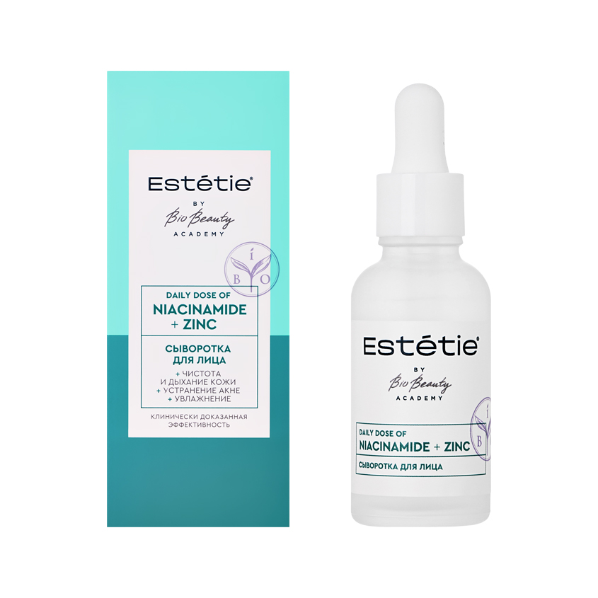 Сыворотка для лица ESTETIE BY BIO BEAUTY Niacinamide + Zinc 30 мл