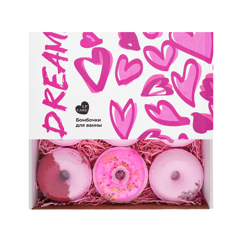 Бомбочки для ванны `LP CARE` Dreams 6 шт