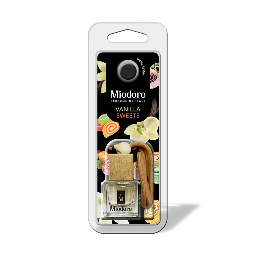 MIODORE Ароматизатор MIODORE AROMA RICHE Vanilla-sweet ароматизатор воздуха miodore 212 vip подвесной