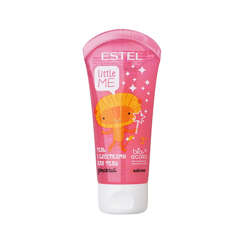 Гель для тела ESTEL LITTLE ME с блестками детский 3+ 60 мл