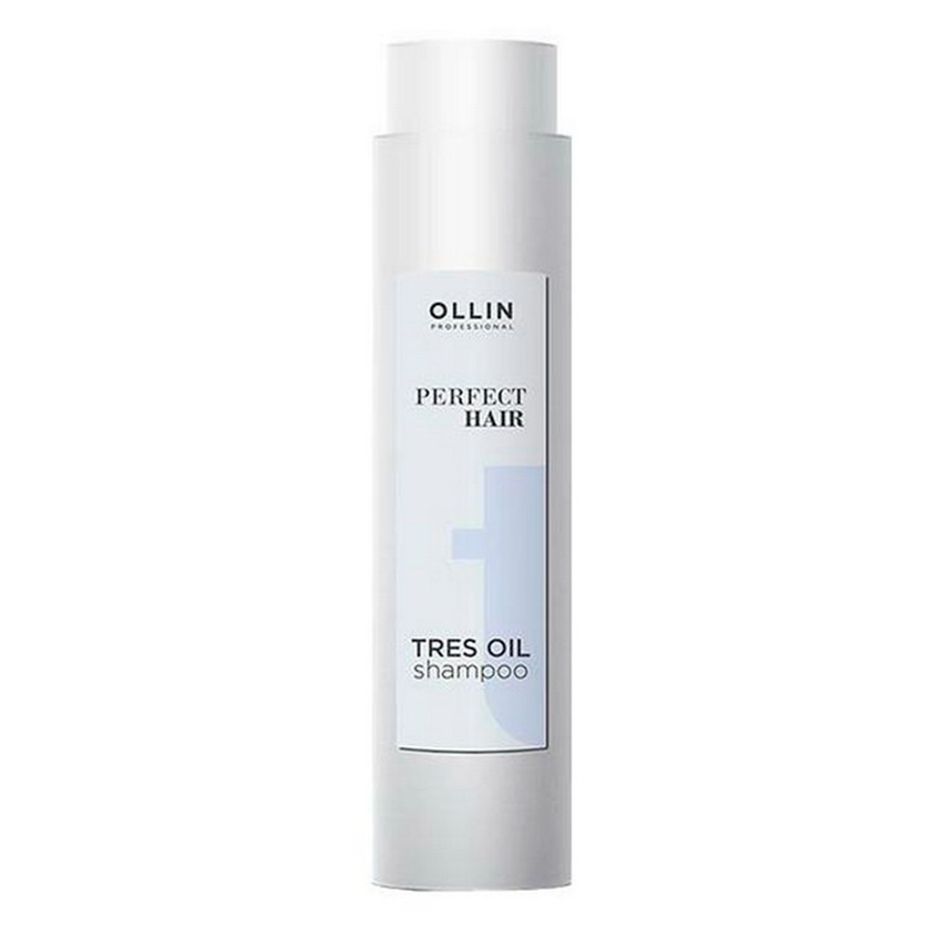 цена OLLIN Шампунь для волос OLLIN PERFECT HAIR Tres oil восстанавливающий 400 мл