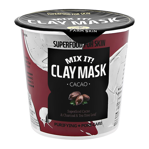 

Маска для лица FARMSKIN SUPERFOOD с какао 25 мл