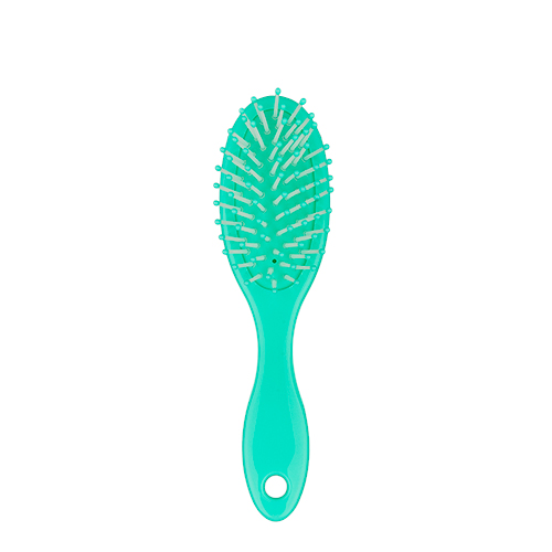 

Щетка для волос LADY PINK MINT массажная мятная маленькая