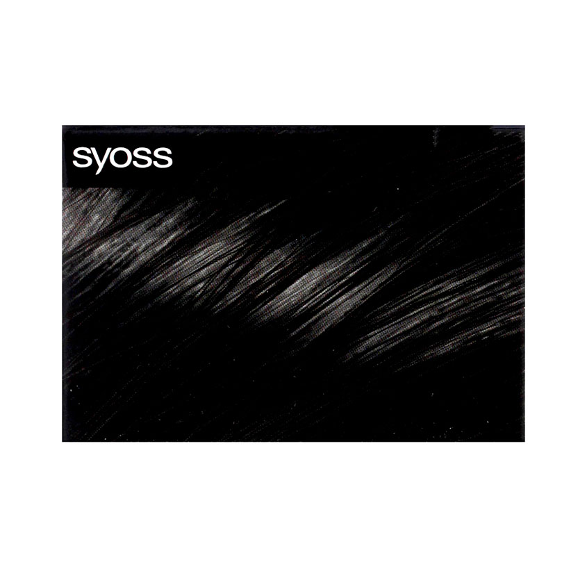 Оттеночный бальзам для волос `SYOSS` тон Черный 100 мл