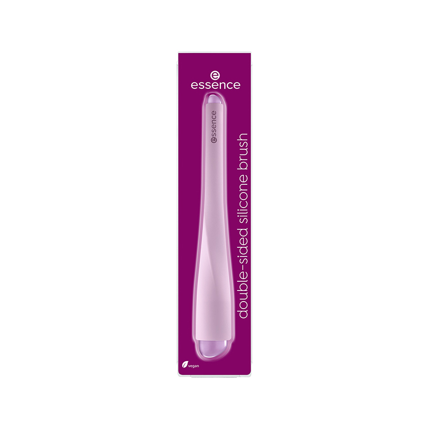 Кисть для лица ESSENCE DOUBLE SIDED SILICONE BRUSH силиконовая двусторонняя